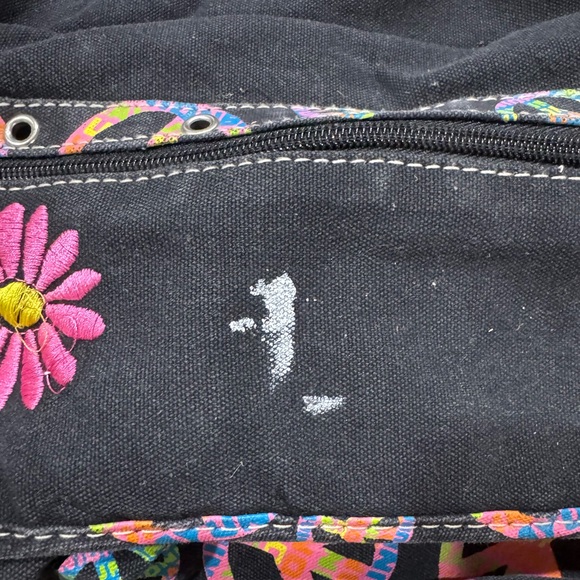 Colorful Peace Sign Backpack - Picture 3 of 3